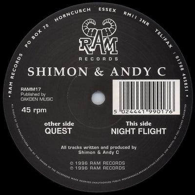 SHIMON & ANDY C - Quest / Night Flight