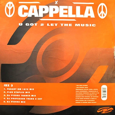 CAPPELLA - U Got 2 Let The Music