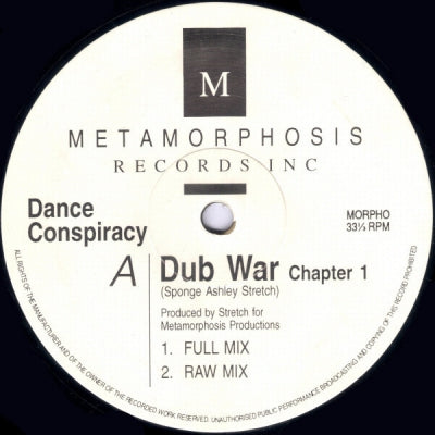 DANCE CONSPIRACY - Dub War