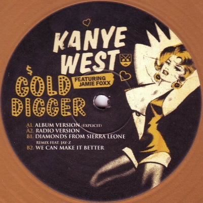 KANYE WEST - Gold Digger / Diamonds From Sierra Leone Featuring Jay-Z