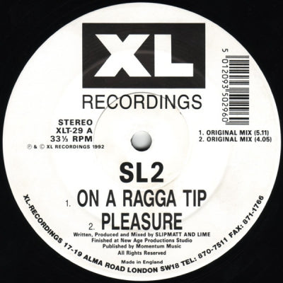 SL2 - On A Ragga Tip / Changing Trax / Bassquake