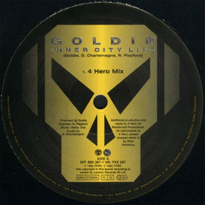 GOLDIE - Inner City Life(Remix)/Kemistry(remix)/Jah