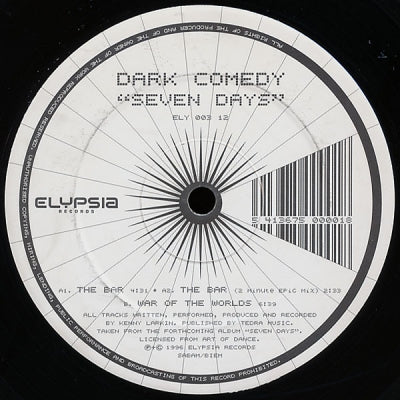 DARK COMEDY - The Bar / War Of The Worlds