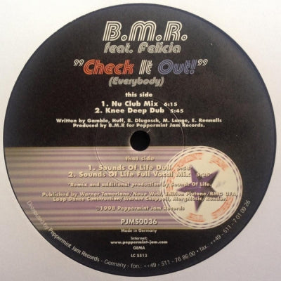 B.M.R. FEAT FELICIA - Check It Out (Everybody)