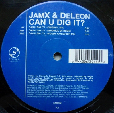 JAMX & DELEON - Can U Dig It?