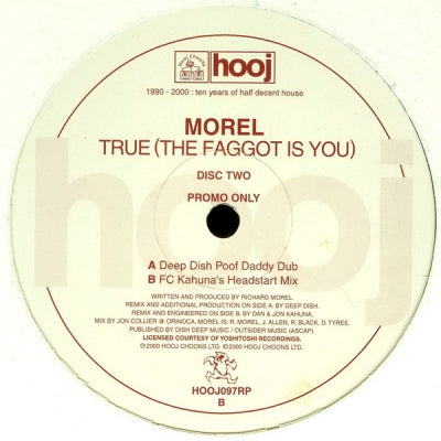 MOREL - True (The Faggot Is You) (Disc Two)