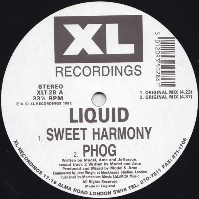 LIQUID - Sweet Harmony / Phog / Feel 3
