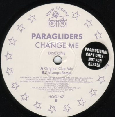 PARAGLIDERS - Change Me (Disc One)