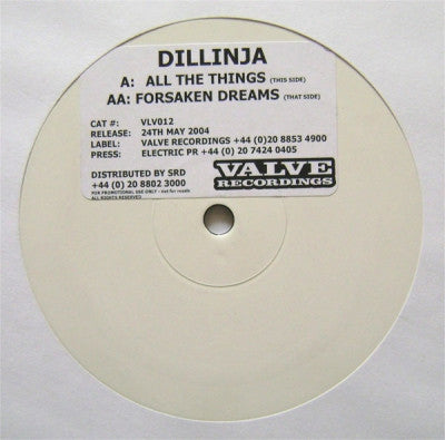 DILLINJA - All The Things / Forsaken Dreams