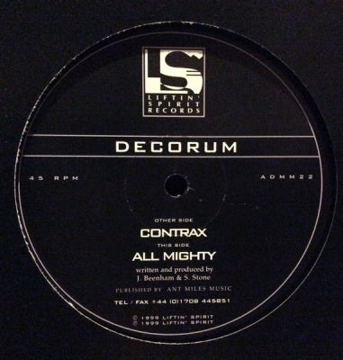 DECORUM - Contrax / All Mighty