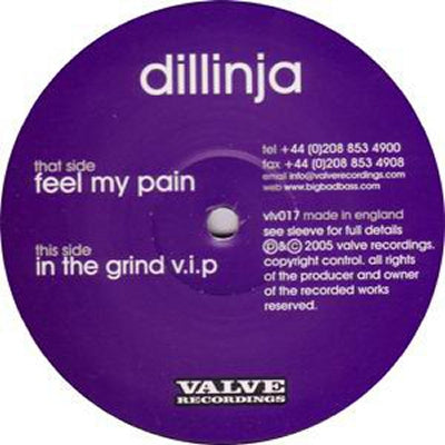 DILLINJA - Feel My Pain / In The Grind (VIP)