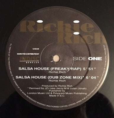 RICHIE RICH - Salsa House