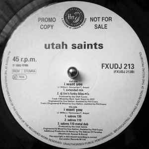 UTAH SAINTS - I Want You