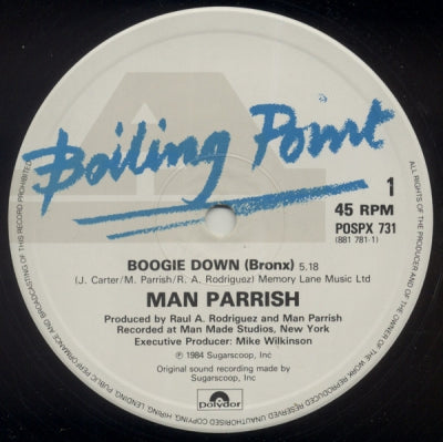 MAN PARRISH - Boogie Down (Bronx)