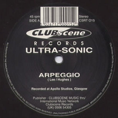 ULTRA-SONIC - Arpeggio / Annihilating Rhythm Pt.1 & Pt.2