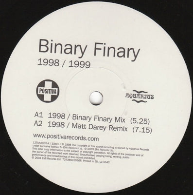 BINARY FINARY - 1998 / 1999