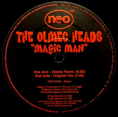 THE OLMEC HEADS - Magic Man
