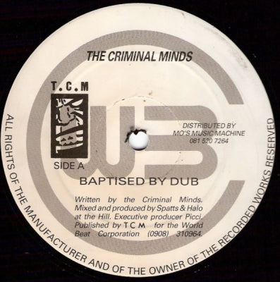 THE CRIMINAL MINDS - Baptised By Dub