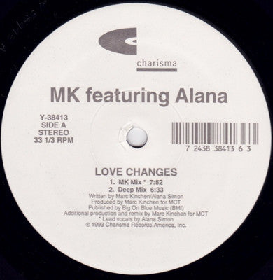 MK feat. ALANA - Love Changes
