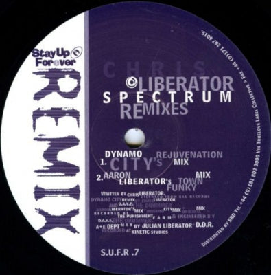 CHRIS LIBERATOR - Spectrum - Remixes