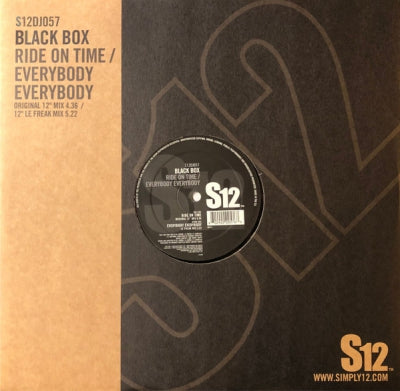 BLACK BOX - Ride On Time / Everybody Everybody