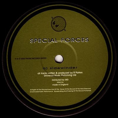SPECIAL FORCES - Sidewinder / The End (Remix)