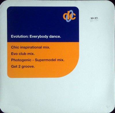 EVOLUTION - Everybody Dance / Photogenic (Supermodel mIx) / Get 2 Groove