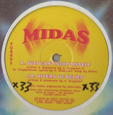 MIDAS - Just Can't Stop Myself / Rivers Of Belief