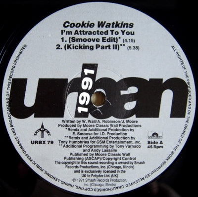 COOKIE WATKINS - I'm Attracted To You