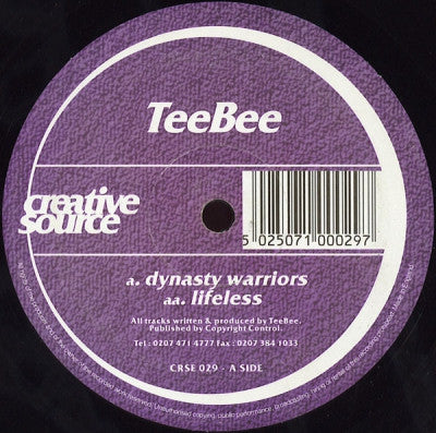 TEEBEE - Dynasty Warriors / Lifeless