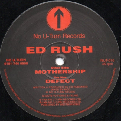ED RUSH - Mothership / Defect