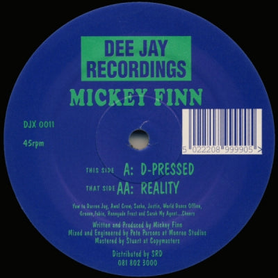 MICKEY FINN - D-Pressed / Reality