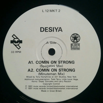 DESIYA - Comin On Strong
