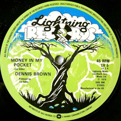 DENNIS BROWN / JOE GIBBS AND THE PROFESSIONALS - Money In My Pocket / Running Irie
