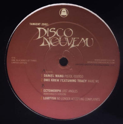 DANIEL WANG / DMX KREW / ECTOMORPH / LOWFISH  - Tangent 2002: Disco Nouveau