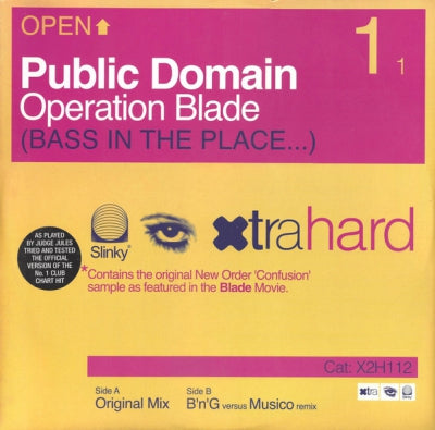 PUBLIC DOMAIN - Operation Blade (Bass In The Place...)