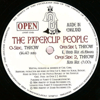 PAPERCLIP PEOPLE - Throw