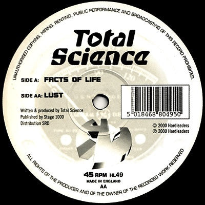 TOTAL SCIENCE - Facts Of Life / Lust