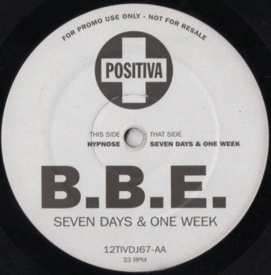 B.B.E. - Seven Days & One Week