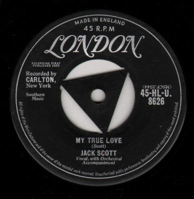 JACK SCOTT - My True Love / Leroy