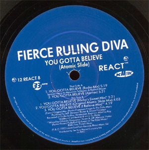 FIERCE RULING DIVA - You Gotta Believe