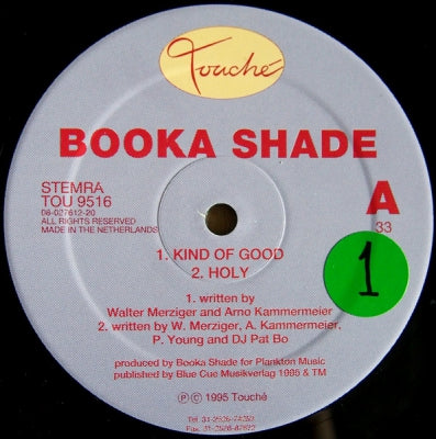 BOOKA SHADE - Kind Of Good / Strange Day / Holy