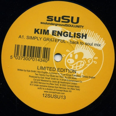 KIM ENGLISH - Simply Grateful / Treat Me Right