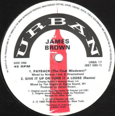 JAMES BROWN - Payback (The Final Mixdown)