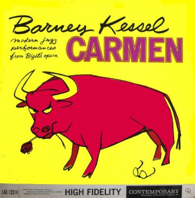 BARNEY KESSEL - Barney Kessel Plays 'Carmen'