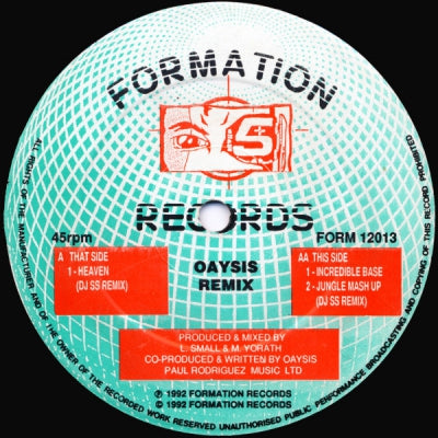OAYSIS - Heaven! (DJ SS Remix) / Incredible Bass / Jungle Mash Up
