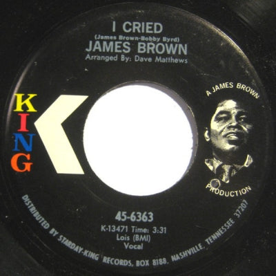 JAMES BROWN - I Cried / World Pt.2