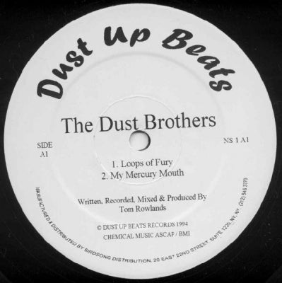 THE DUST BROTHERS - Loops Of Fury / My Mercury Mouth / Song Of The Siren