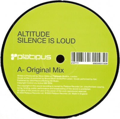 ALTITUDE - Silence Is Loud