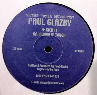 PAUL GLAZBY - Kick It / Rough n Tough